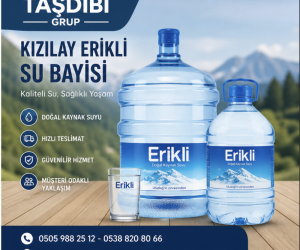 Kızılay Erikli Su Siparişi Ankara | Taşdibi Grup